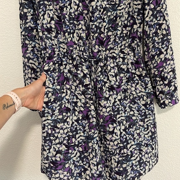 Rebecca Taylor| Silk Shift Dress| Multi color size 4 - Picture 10 of 10